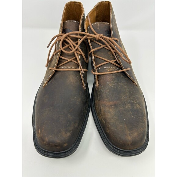 Dr. Comfort Men\'s Brown Chukka Ankle Boots Lace Up Size 12 **NO INSOLES** main image 7